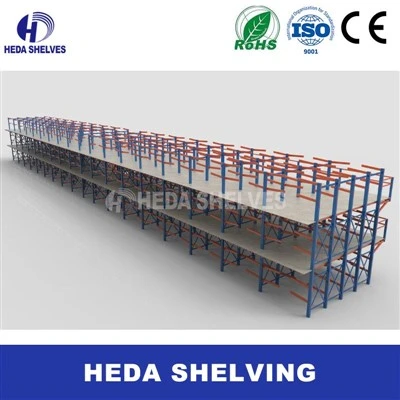 Raft de podea cantilever la mezanin